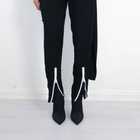 0125 Pants w/white zipper